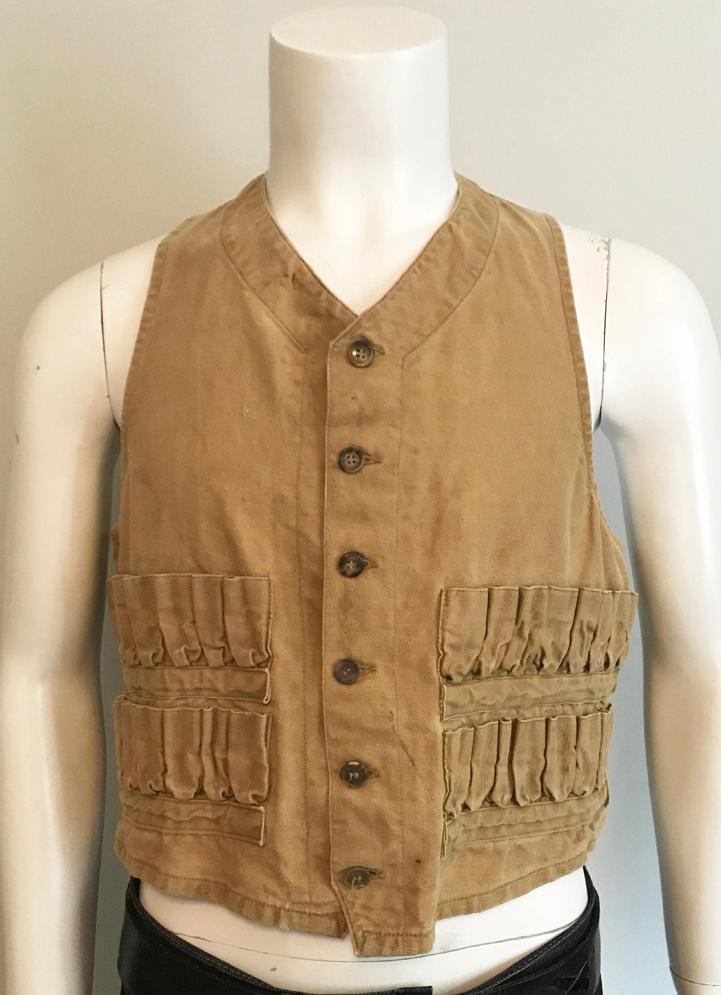 希少 50s DUXBAK Vintage Hunting Cords Vest 希少 50s DUXBAK Vintage Hunting Cords Vest