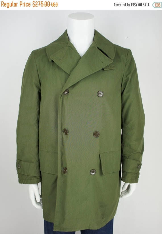 Vintage Military 1940's Mackinaw Jacket Size Medium Chin Strap - Etsy