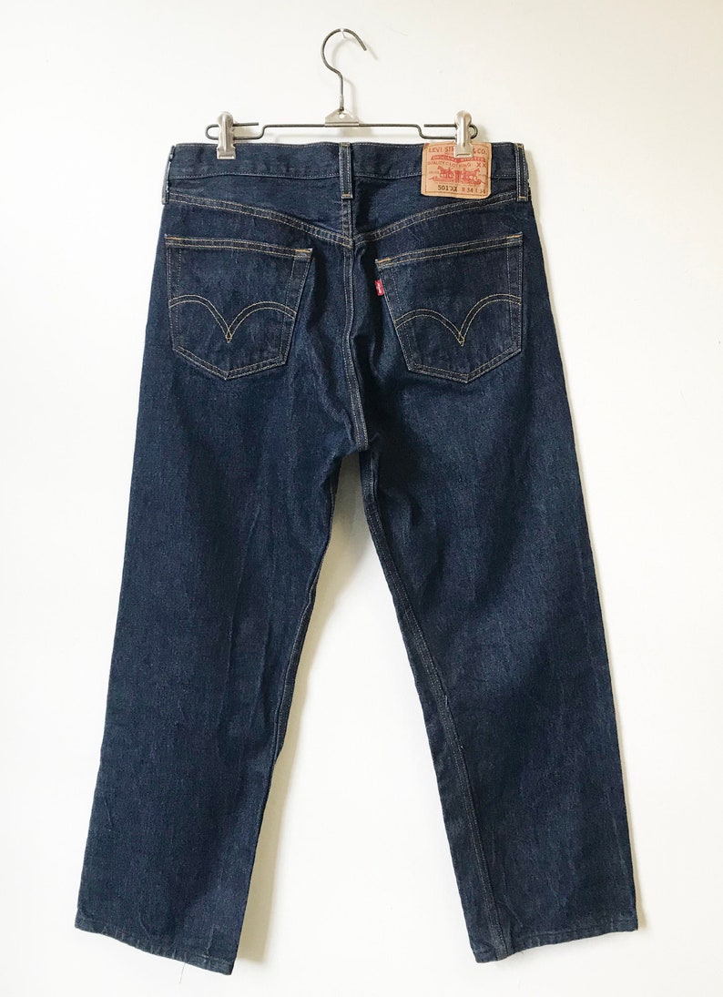 levi's 501 indigo blue