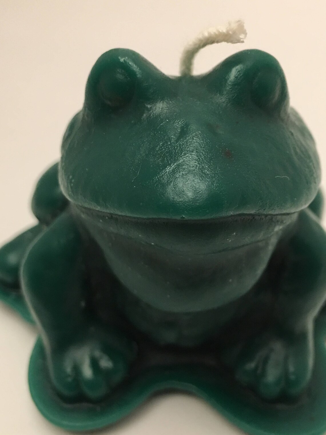 Frog Beeswax Candle Etsy