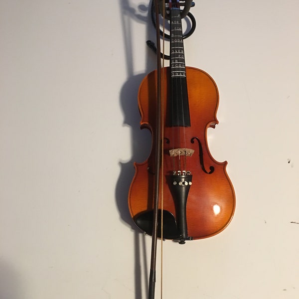 Clef shaped Single guitar holder, guitar stand, musical instrument rack,