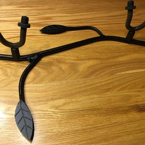 Branch shaped Ukuleles holder, musical instrument rack, holds 4 instruments image 2