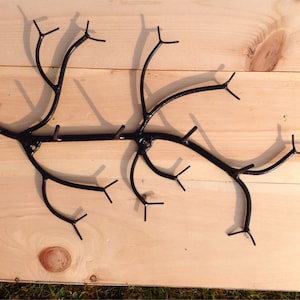 Branch Shaped Rack ideal for keys or jewelry. Branch is wall mounted