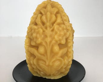 Beeswax  Ornamental Egg 100% pure beeswax