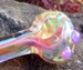 Tropical Wisteria Color Changing Glass Pipe / Best Glass Smoking Pipes / Fumed Pipes / Pocket Spoon Pipes / Tobacco Bowl Pipe 