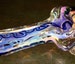 Cool Chameleon Color Changing Glass Pipe / Inside Out Pipe / Collectible Functioning Art / Tobacco Smoking Bowl 