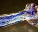 Cool Chameleon Color Changing Glass Pipe / Inside Out Pipe / Collectible Functioning Art / Tobacco Smoking Bowl 