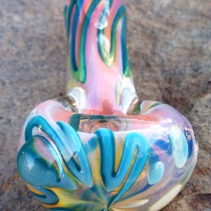 Blissom Blossom Color Changing Pocket Pipe // Best Handblown Glass Bild 3