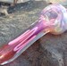Pearly Pink Color Changing Pocket Pipe / Glass Smoking Bowl / Best Handblown Fumed Pipes / Spoon Pipes / Tobacco Pipes 