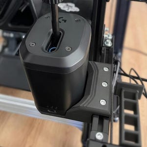 Logitech G Pro/RS Shifter & Handbrake Mount | Carbon Fiber, 30mm/40mm/80mm Profiles