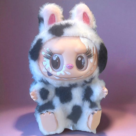 海外限定 高品質 ZIMOMO LABUBU ラブブ カスタム 苺ミルク ジモモ海外