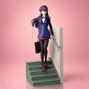 Komi Shouko STL File | Anime Schoolgirl 3D Printable Figure | Resin Statue | Digital Download