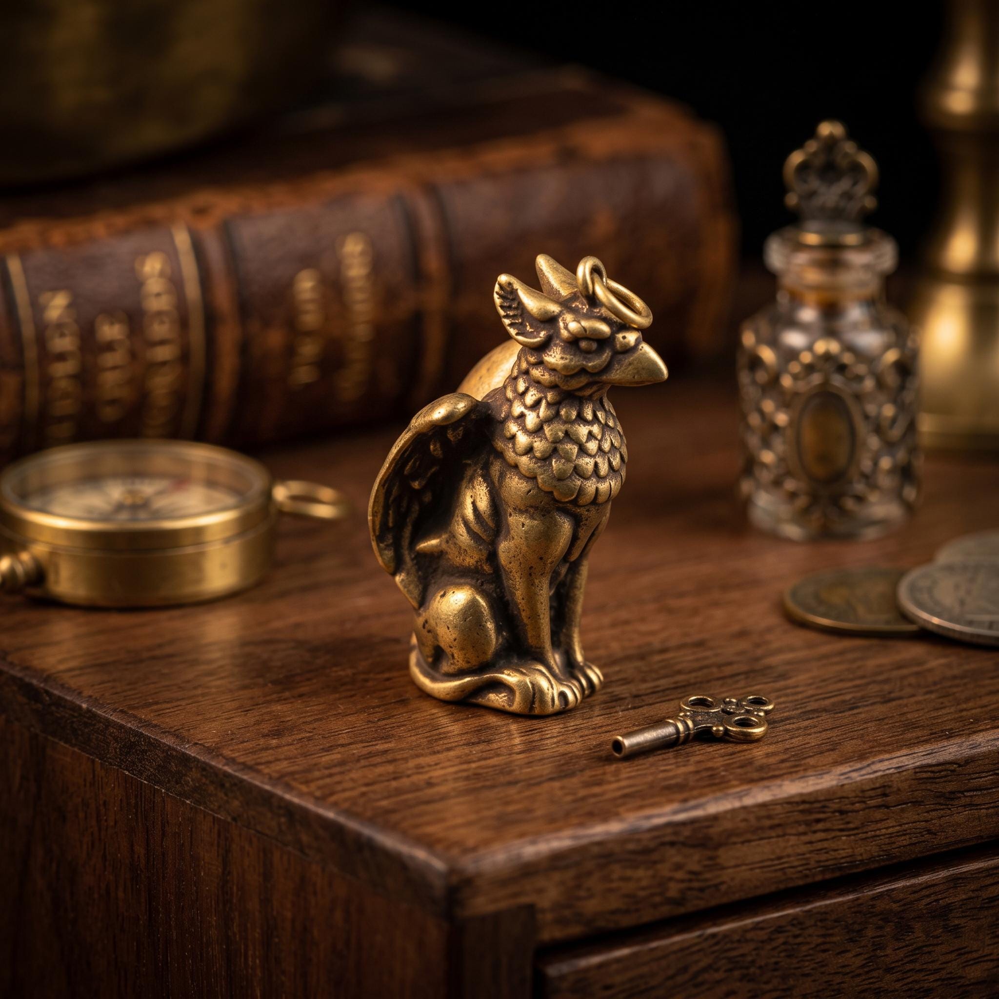 Griffin statue - Etsy 日本