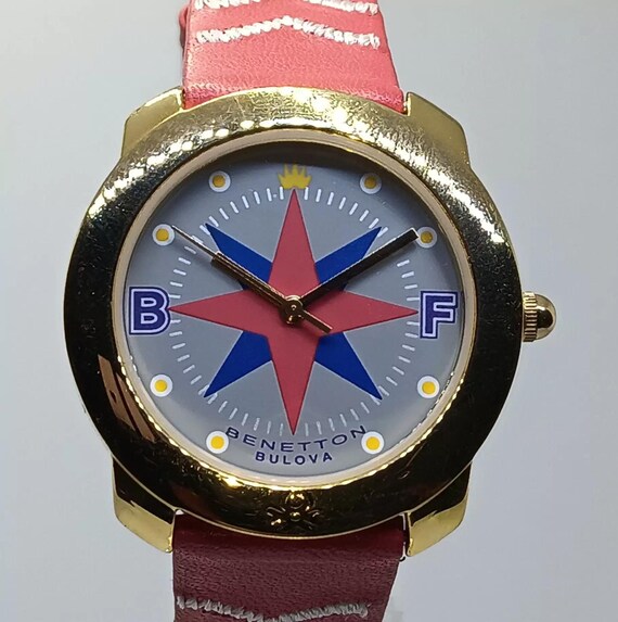 Benetton by Bulova Vintage Quartz Horloge - Stijlvol,… - Gem