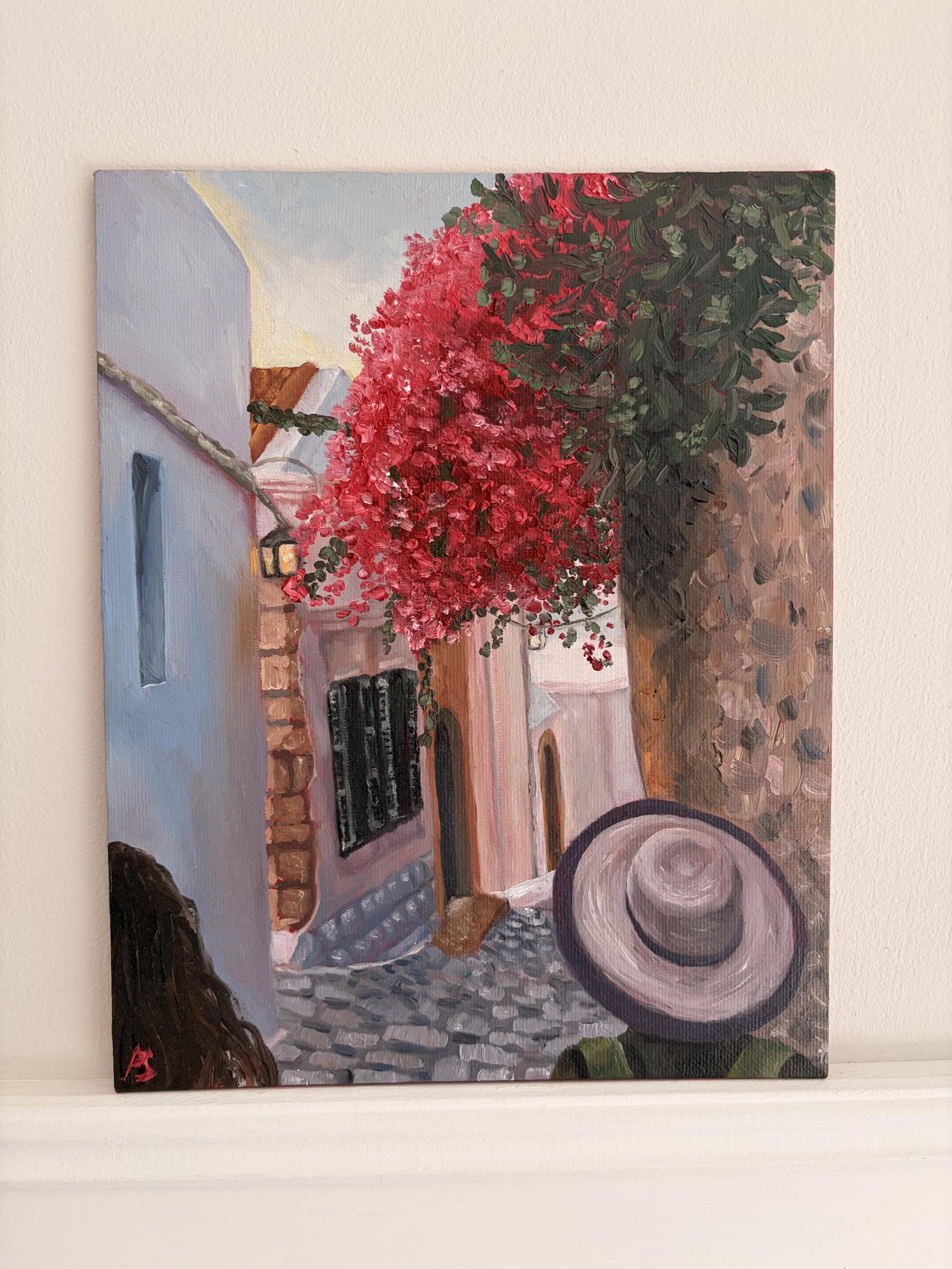 Oil Painting Original Painting Rhodes - Etsy