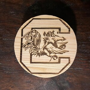 SC Gamecocks Coasters - Set of 4