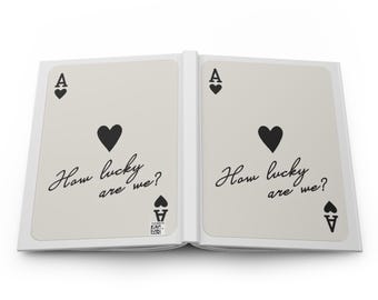 Ace of Hearts How Lucky Are We? Journal