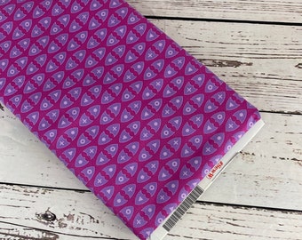 Signs in Purple from Road Trip by Alison Glass for Andover Fabrics, Sold in 1/2 yard increments, Fabric by the Yard
