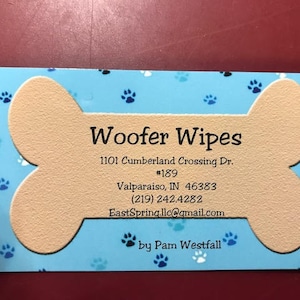 Custom order dog bib