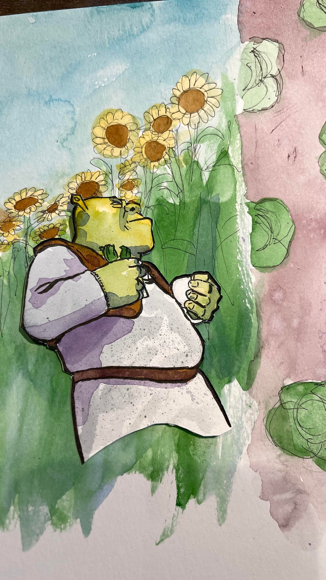 Shrek ogres Are Like Onions 4 Cut Out Etsy