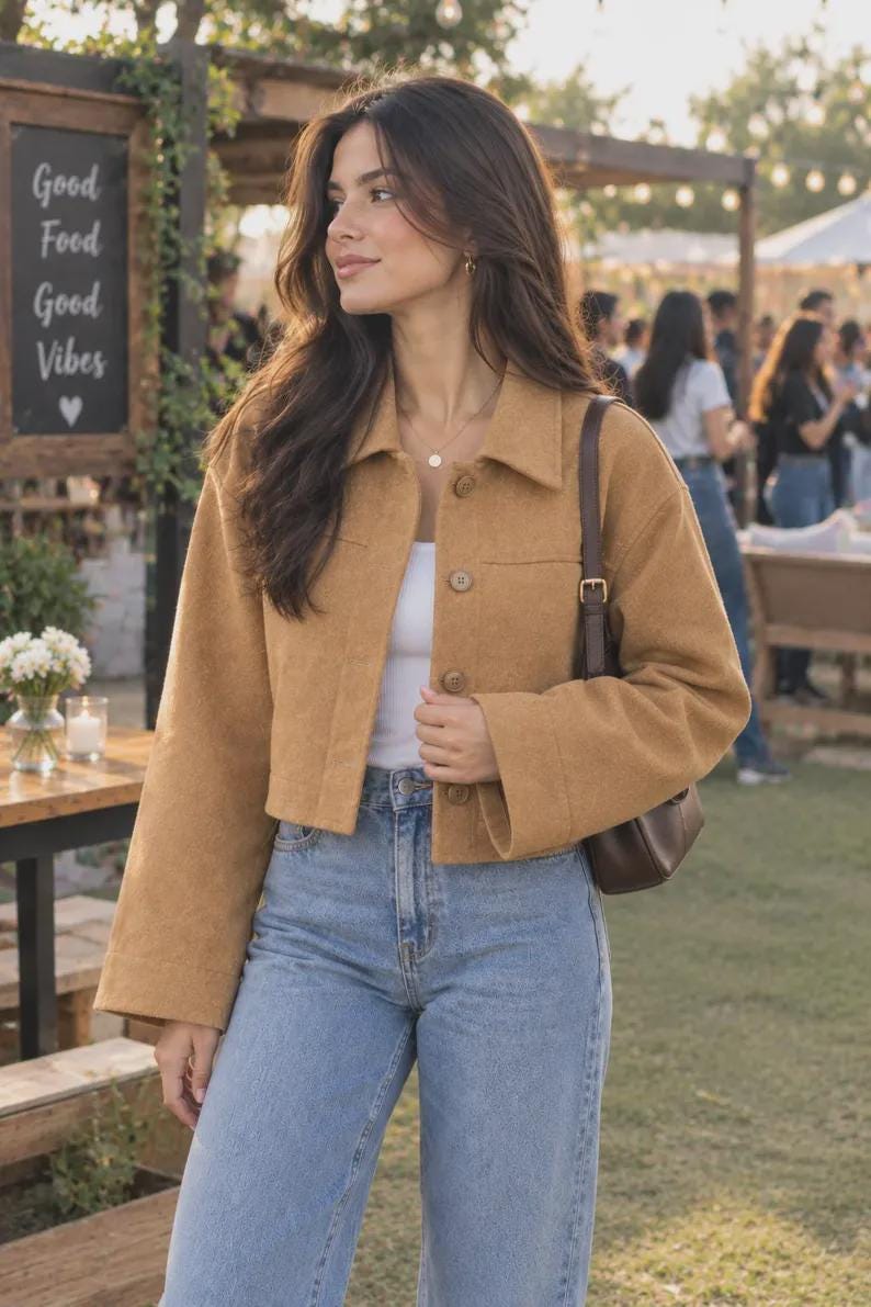 2000s Cropped Jacket - Etsy