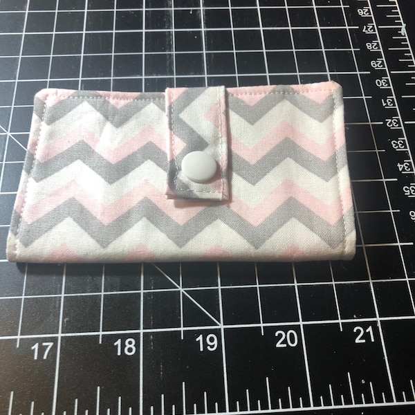 Handmade Credit card wallet. Or Holder for artifical sweetener.  Cotton fabric