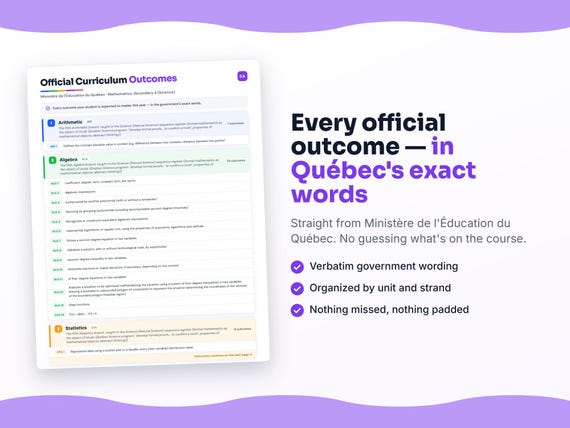 Parent dashboard and progress pages inside the Mathematics, Secondary 4 (Science) workbook