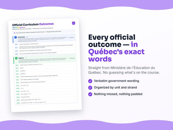 Parent dashboard and progress pages inside the Mathematics, Secondary 5 (Science) workbook