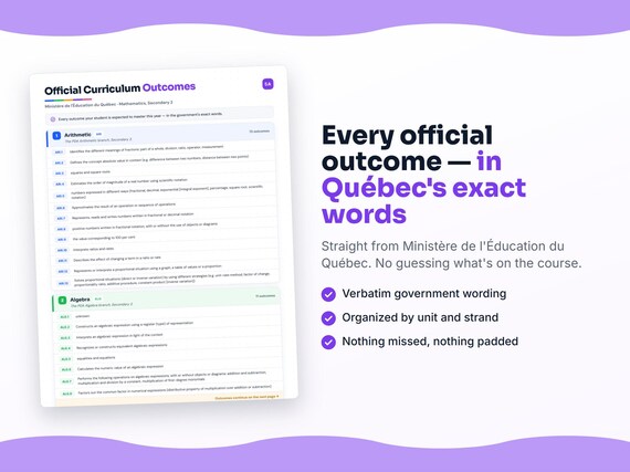 Parent dashboard and progress pages inside the Mathematics, Secondary 2 workbook