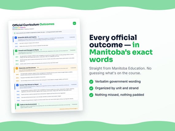 Parent dashboard and progress pages inside the Science, Grade 3 workbook