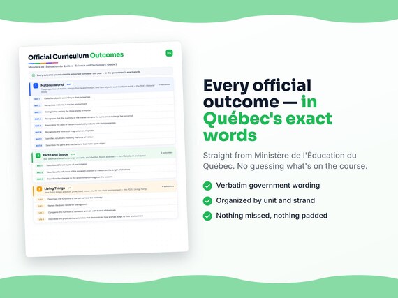 Parent dashboard and progress pages inside the Science and Technology, Grade 2 workbook