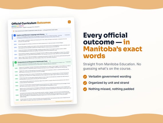 Parent dashboard and progress pages inside the English Language Arts, Grade 12 workbook