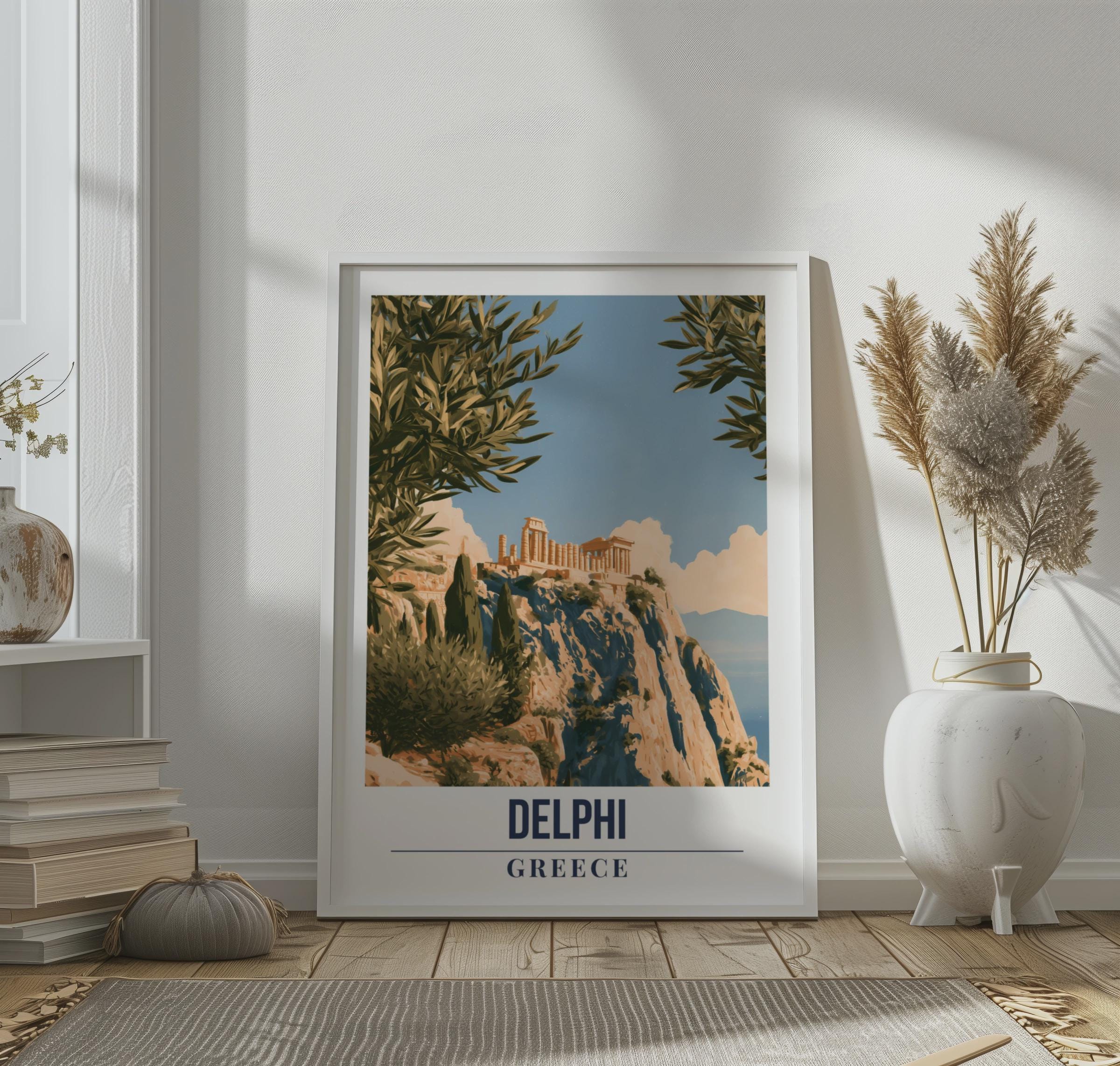Oracle of Delphi Poster - Etsy