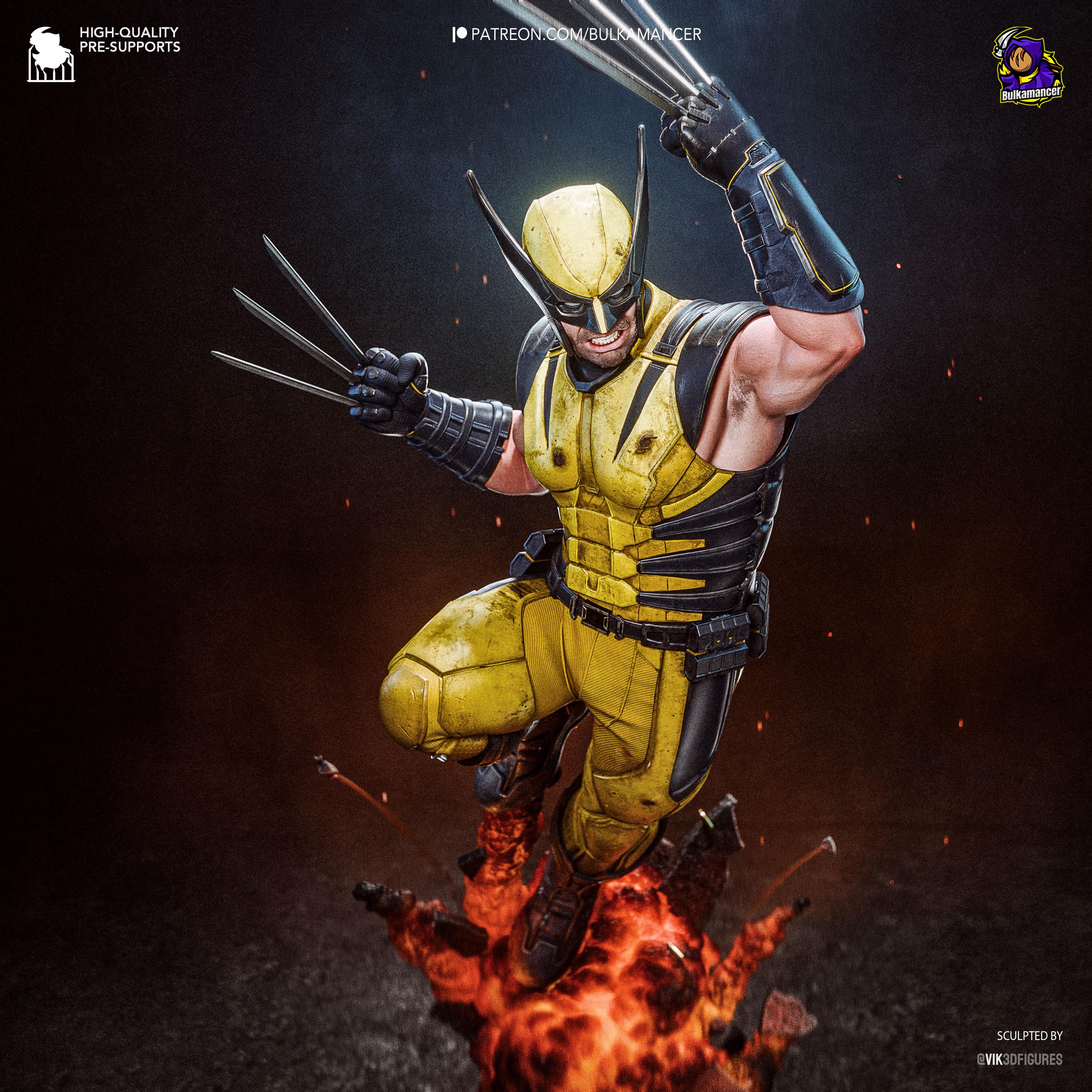 X Men Wolverine Statue - Etsy