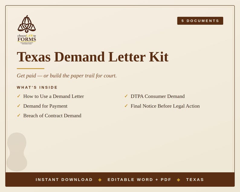Hdfc Name Addition Form.pdf Demand Letter Kit, Texas | Money Owed, Breach of Contract, DTPA (word ...