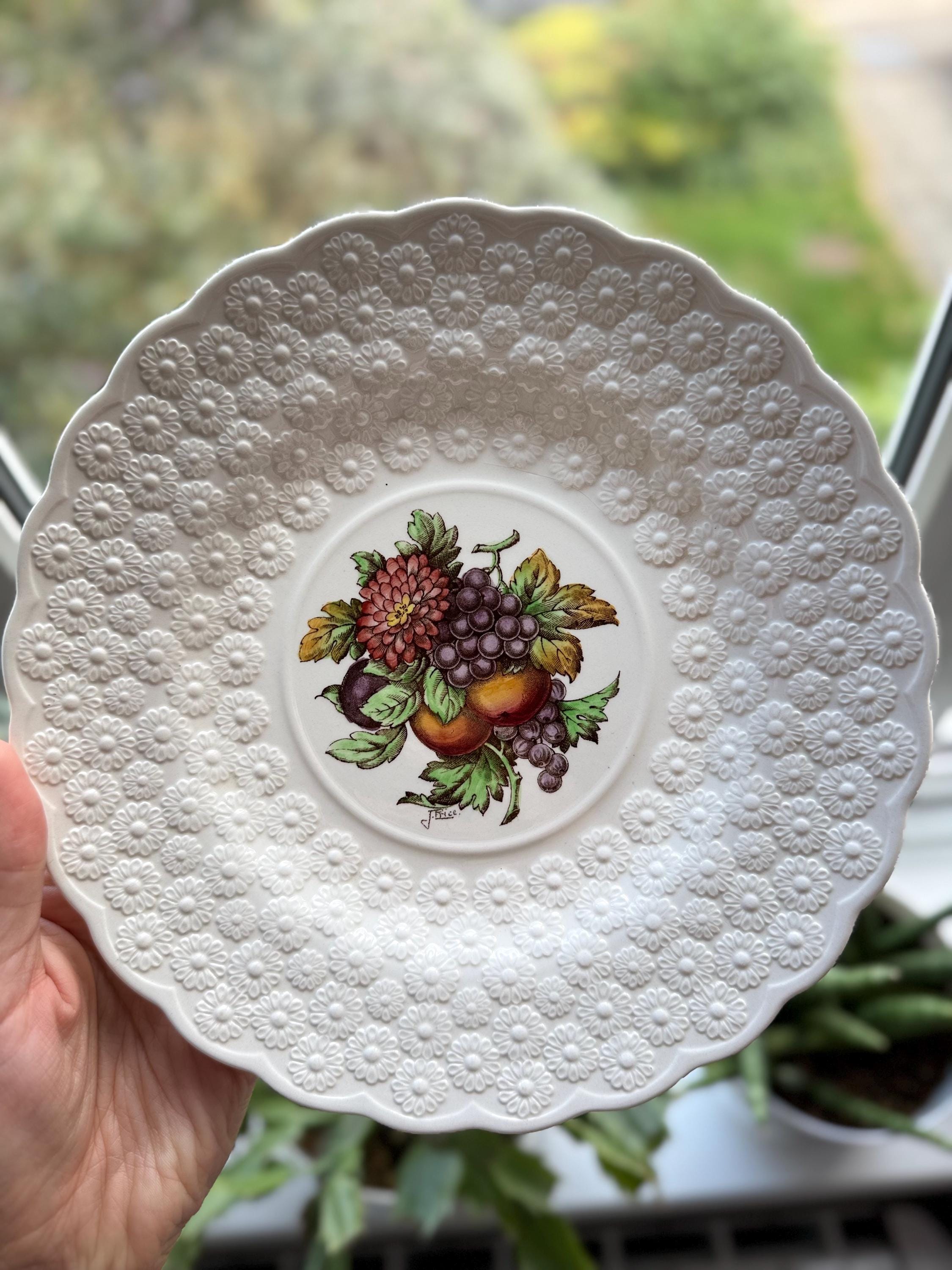 Spode red plate - Etsy 日本
