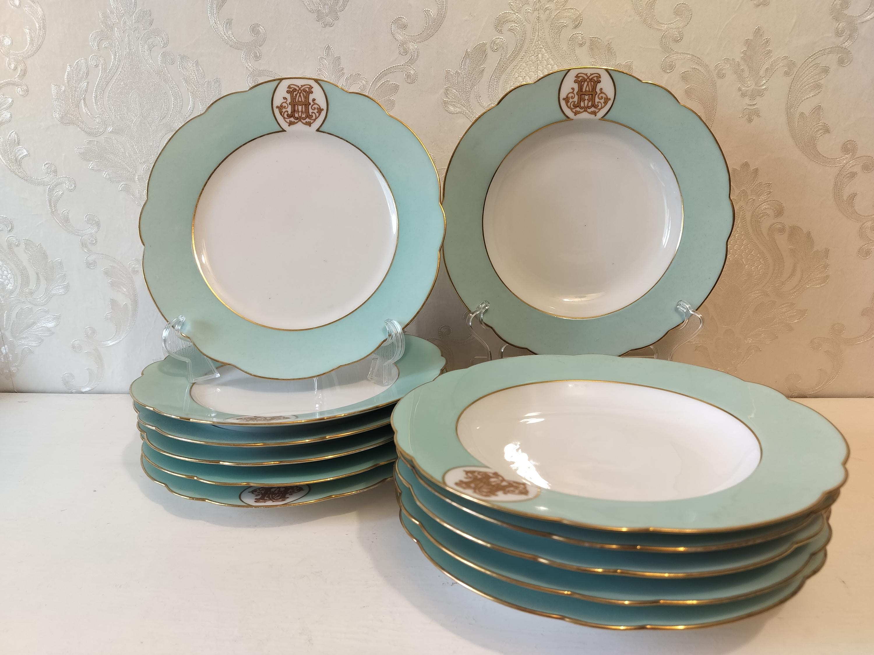 Vintage philippe deshoulieres limoges plates - Etsy 日本