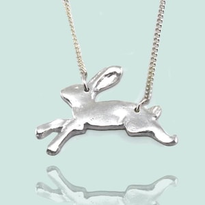 Leroy Hare                        - silver hare necklace