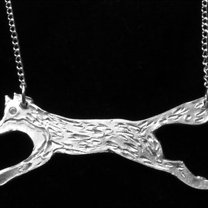 Alfredo the Great                        -silver fox necklace