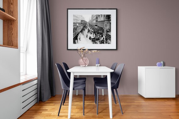 NYC c1904 Restored /& Enlarged Archival Photo Reprint Wall Decor Times Building Under Construction