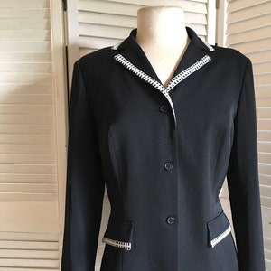 Louis Vuitton Uniform women jacket Blazer Black Size 34