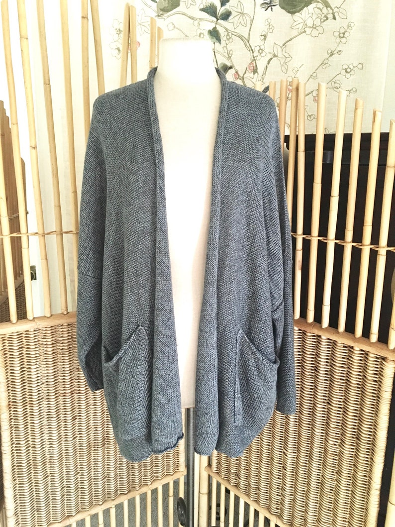 Vintage Eskander Cardigan Sweater Linen Knit Cardigan Sweater NWT image 2