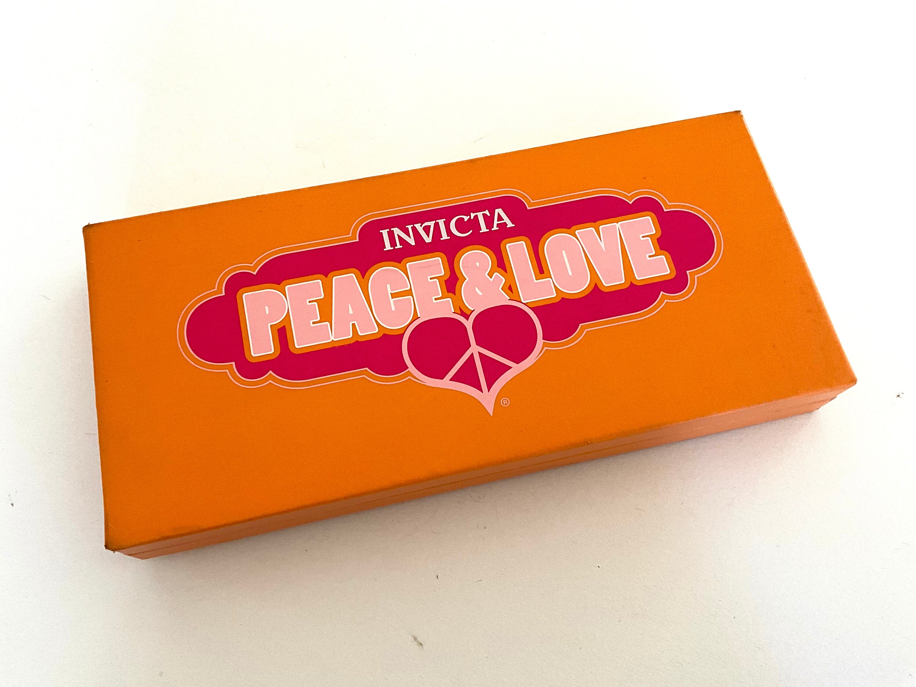 Vintage Invicta Watch Womens Peace and Love Watch Multi 