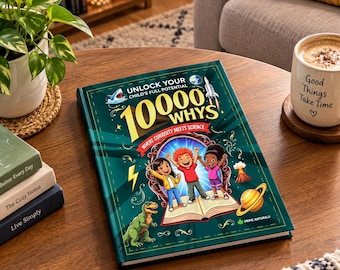 10000 Whys Science Book for Kids | Illustrated STEM Encyclopedia (Paperback)