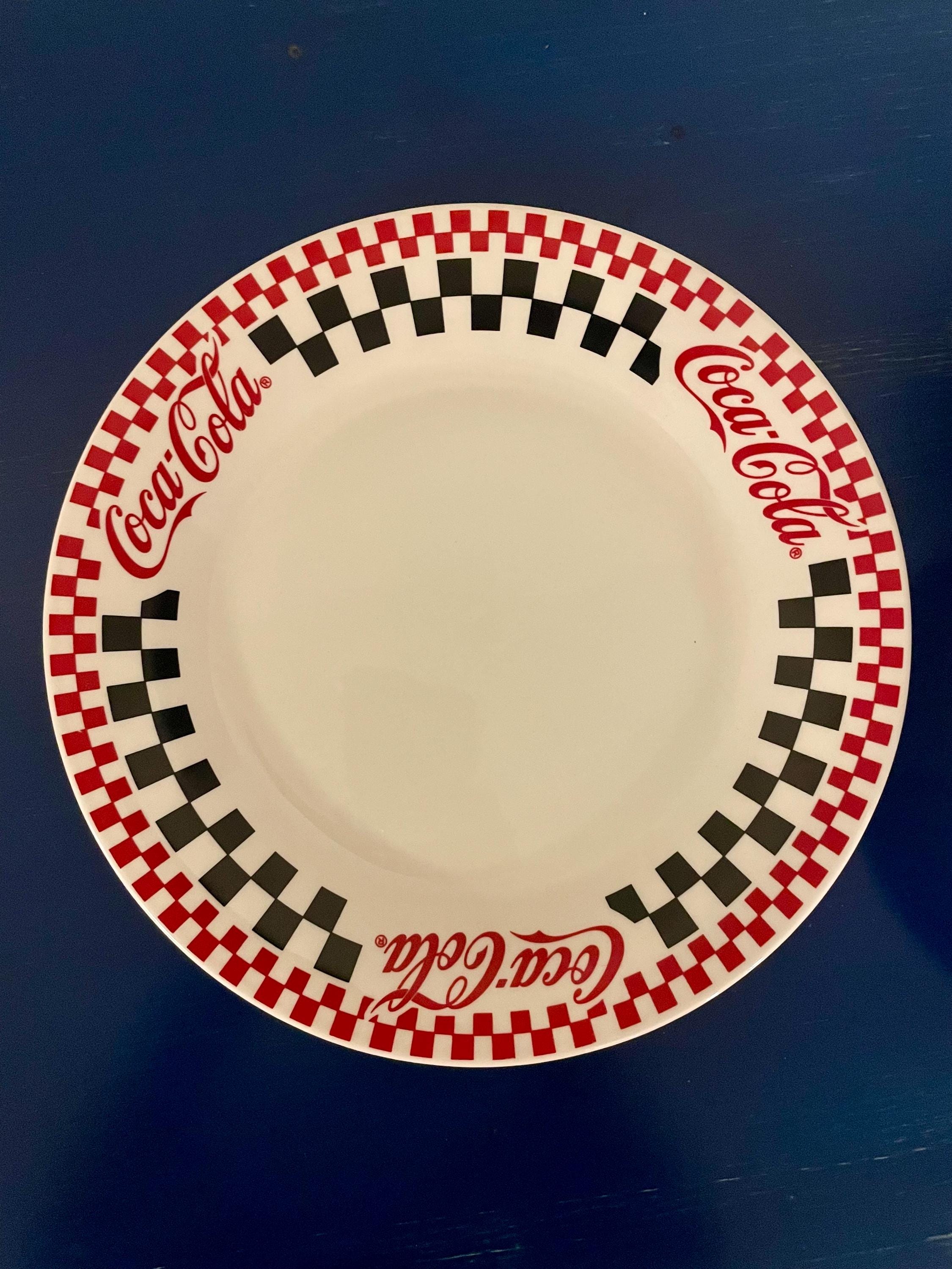 Vintage Coca Cola Plates - Etsy