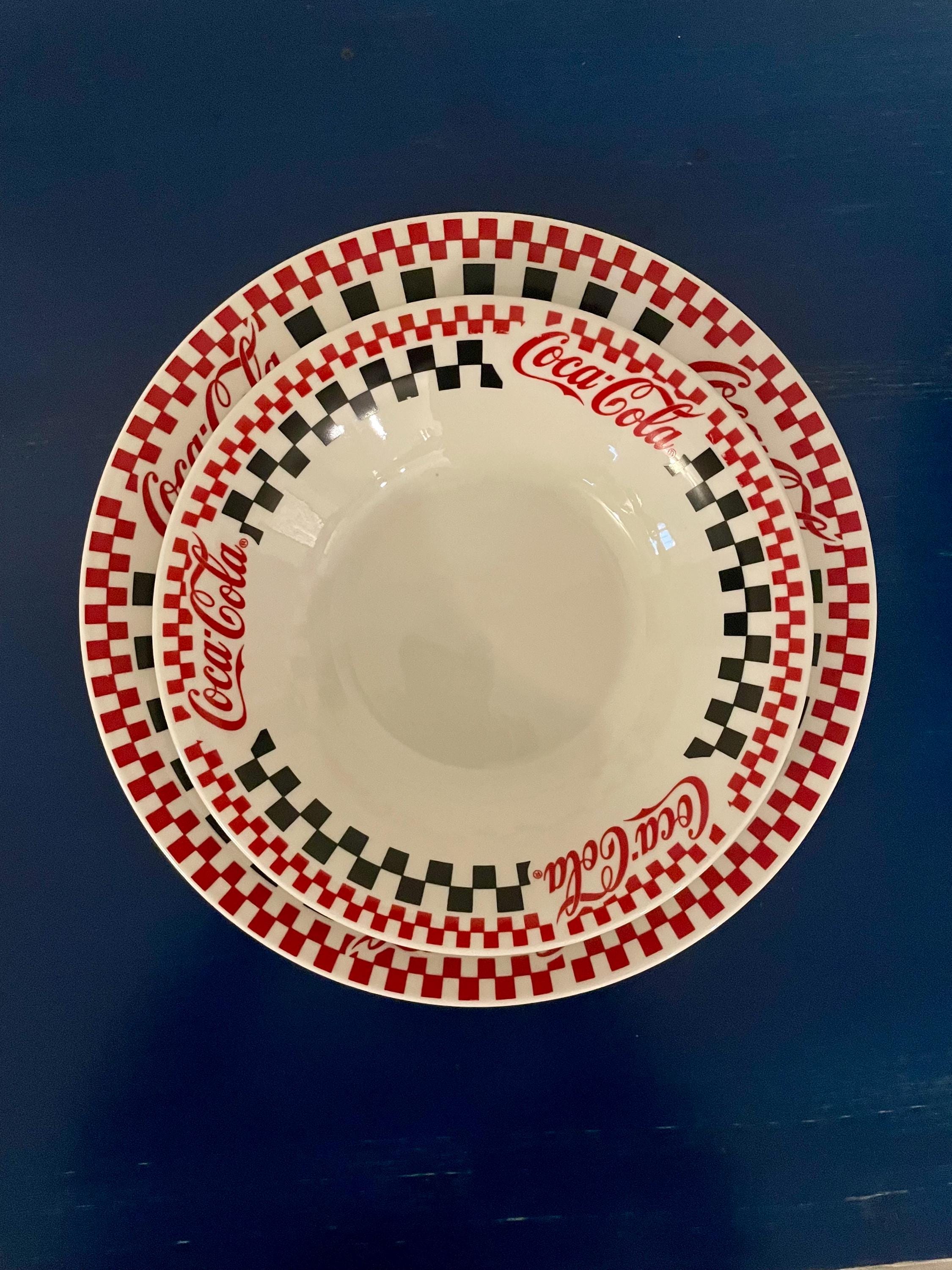 Coke Cola Dinnerware Set - Etsy