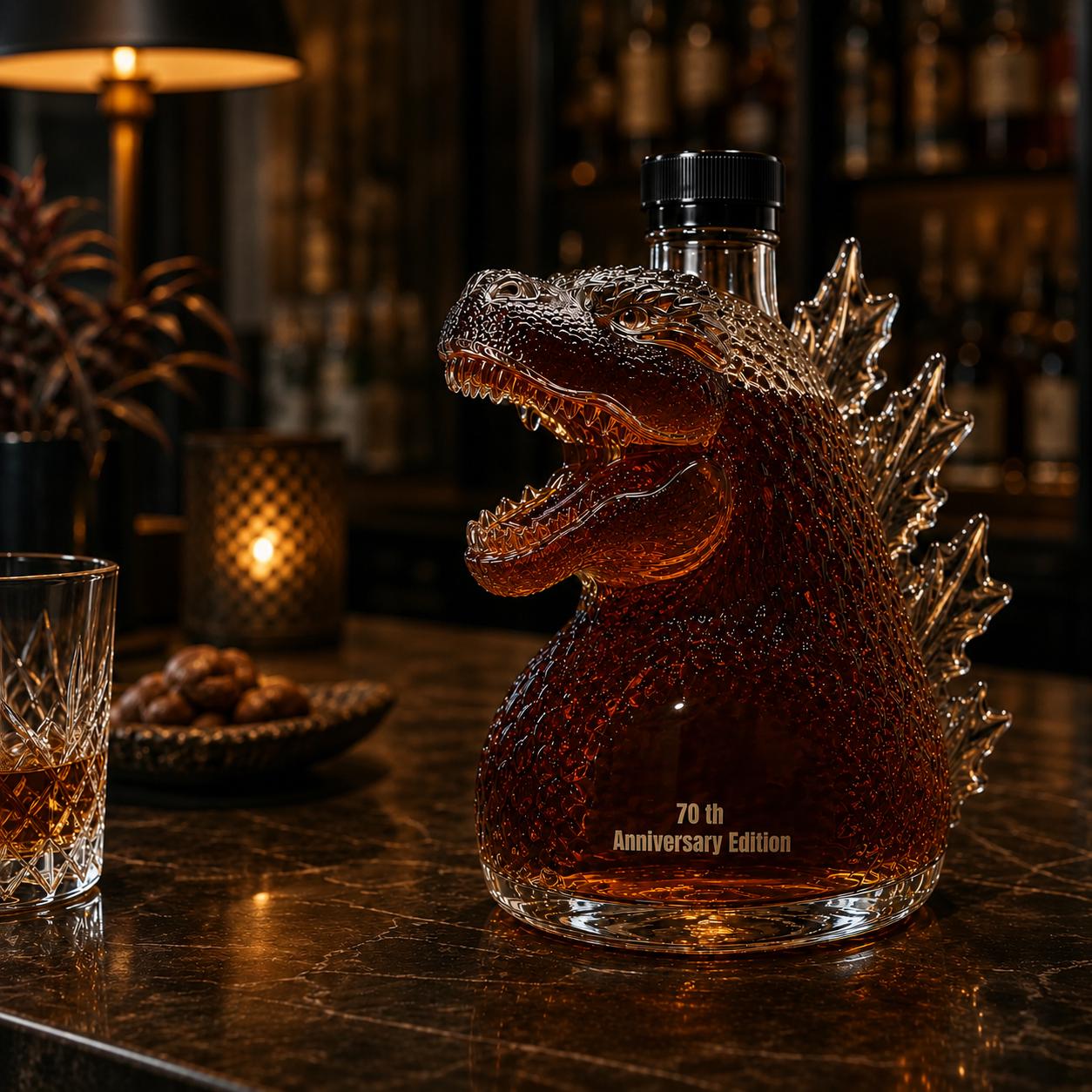 Godzilla Decanter - Etsy
