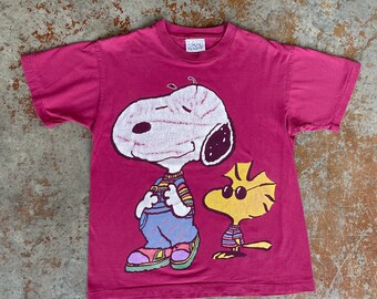 Vintage Peanuts Tee Etsy