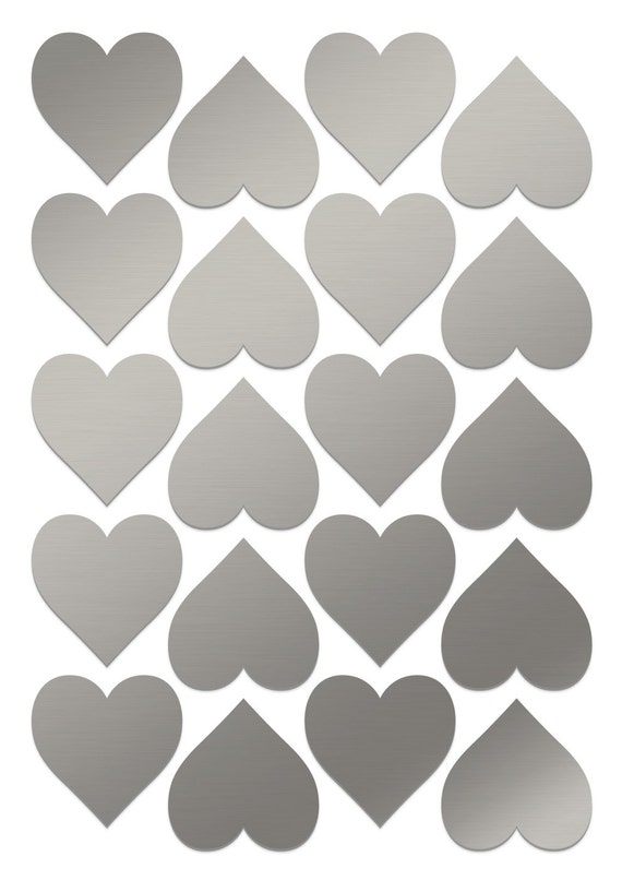 Argent Mariage Amour Coeurs Craft Embellissementmain fini3D Autocollant Argent Mariage Amour Coeurs Craft Embellissementmain fini3D Autocollant