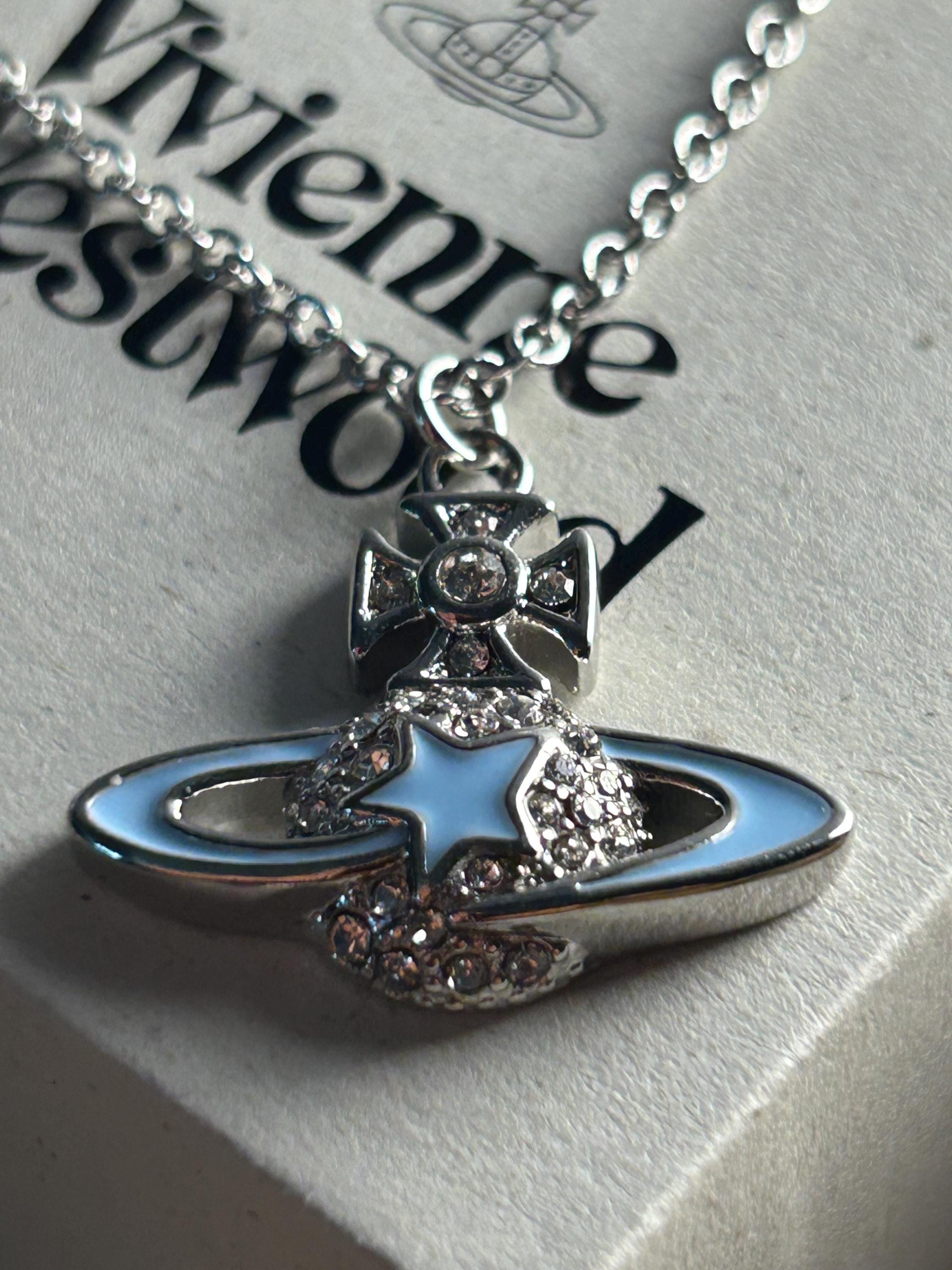 Blue Vivienne Westwood Necklace - Etsy